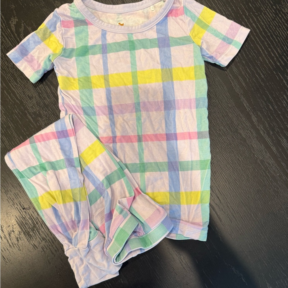 Kiki & Lulu Breaking Plaid Two Piece Pajamas